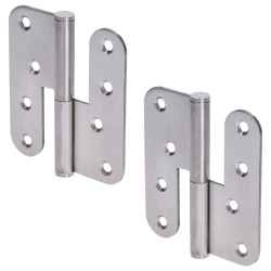 Pánty (P), nosnosť 80kg, brúsená nerez AISI 304 Pánty (P), nosnosť 80kg, brúsená nerez AISI 304